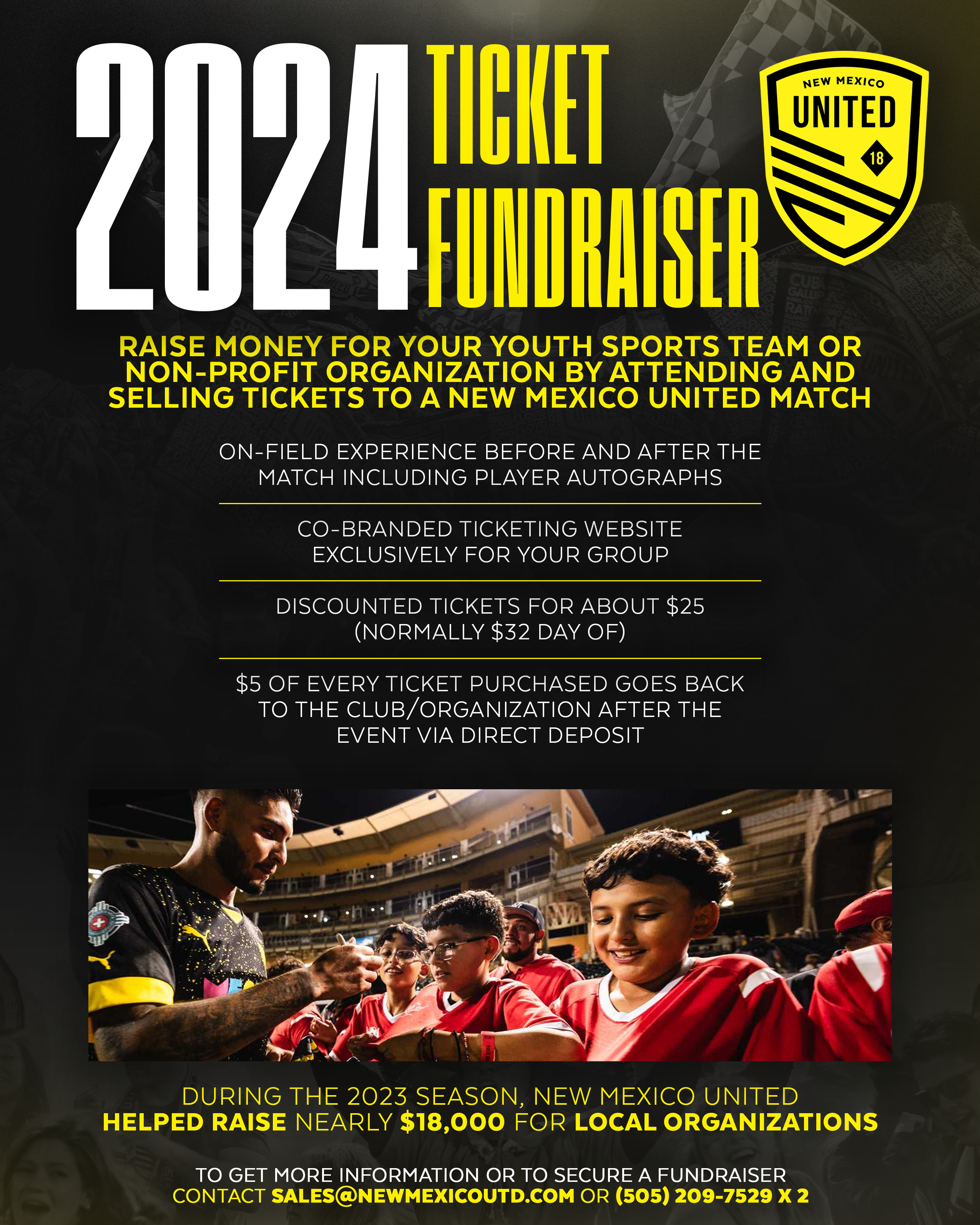 FUNDRAISE WITH UNITED New Mexico United