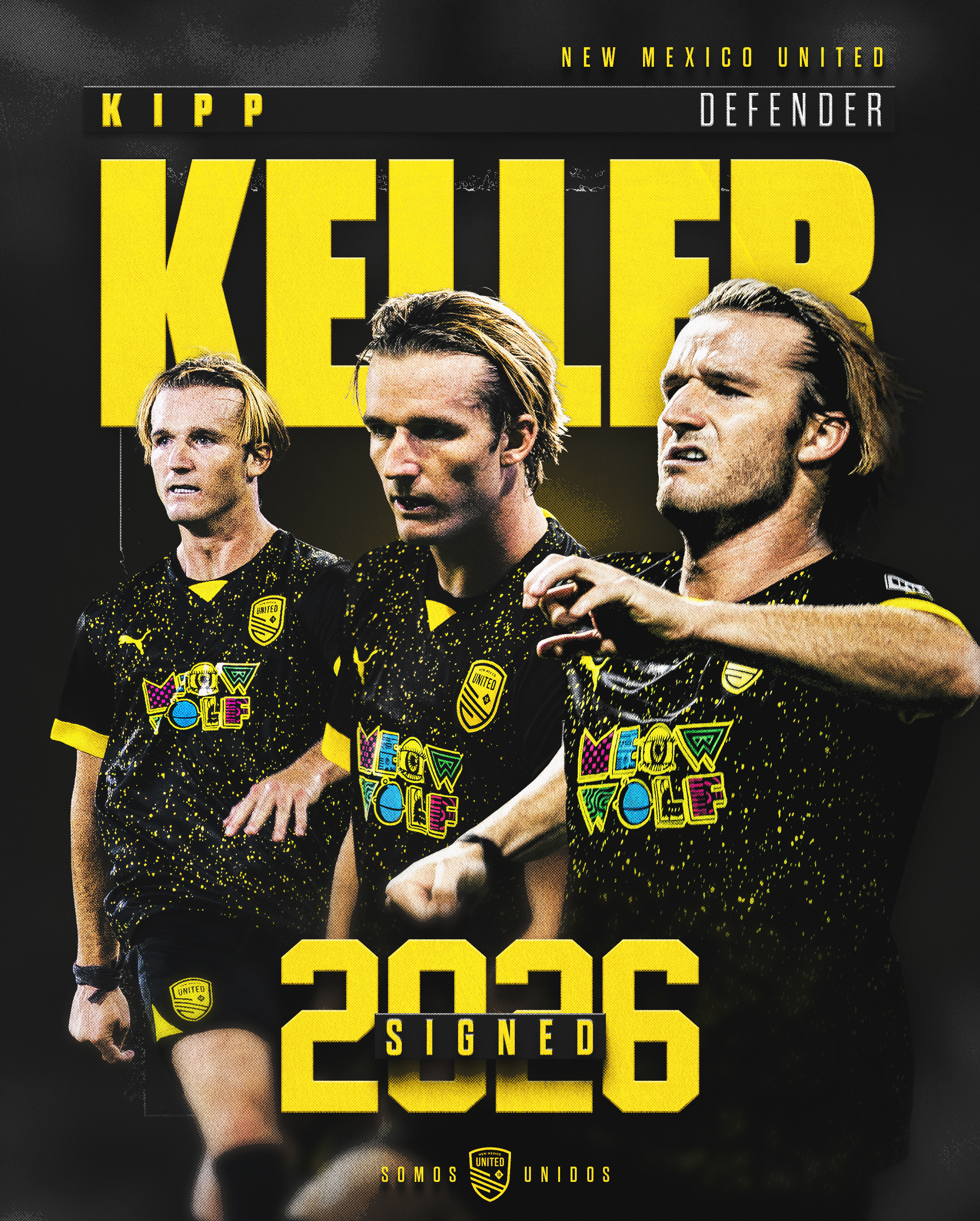 New Mexico United Signs Defender Kipp Keller for 2026 Season featured image