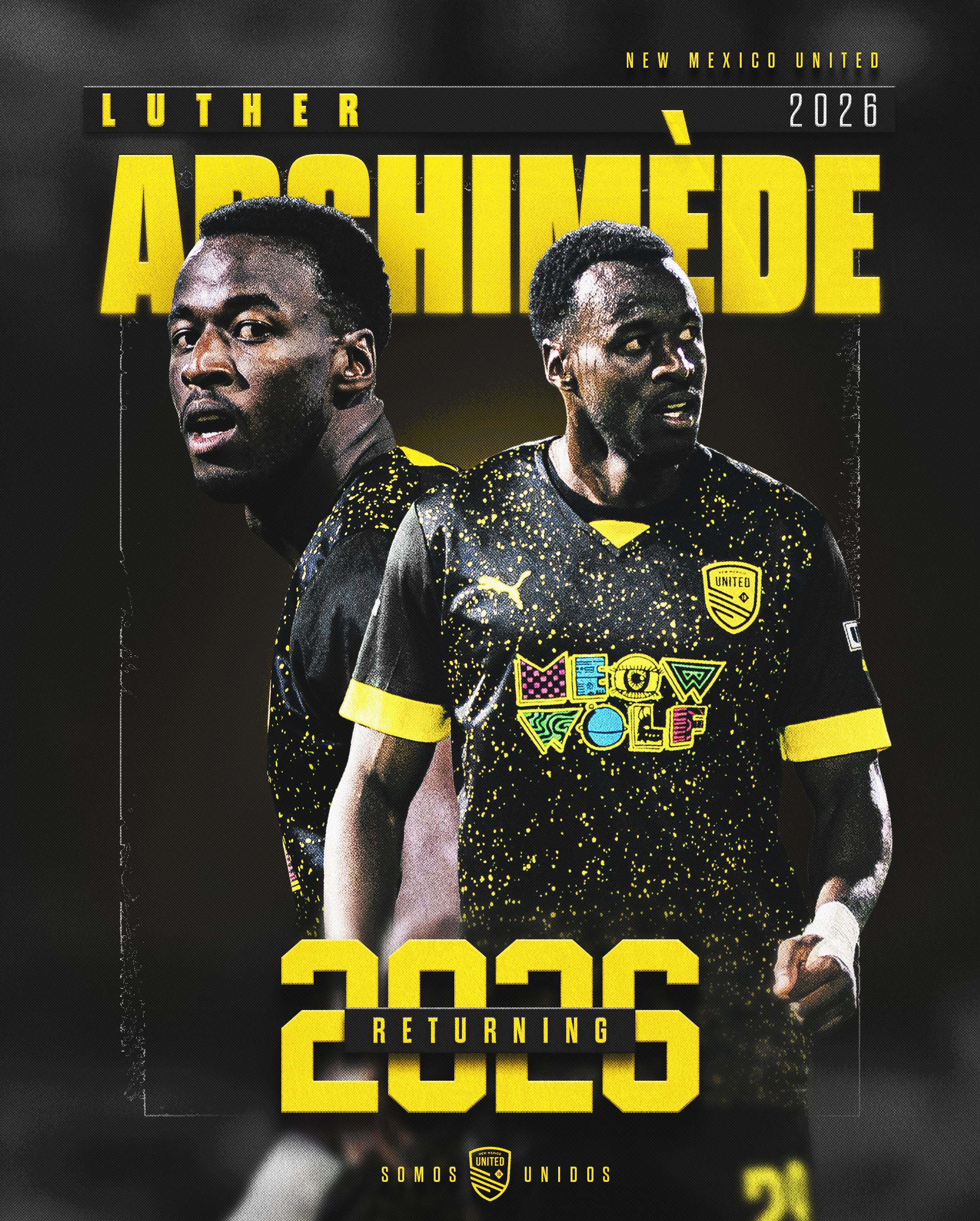 New Mexico United Re-Signs Forward Luther Archimède featured image
